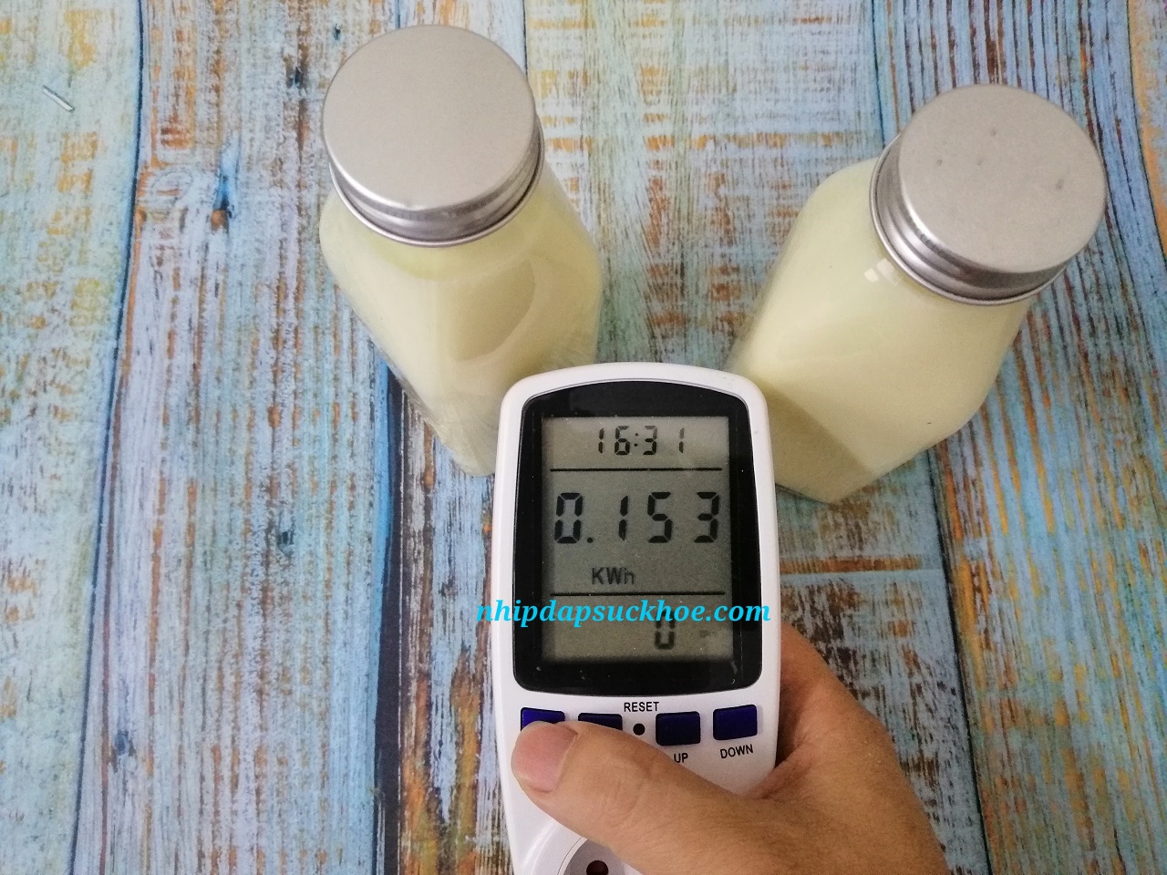điện năng tiêu thụ máy làm sữa đậu nành bluestone
