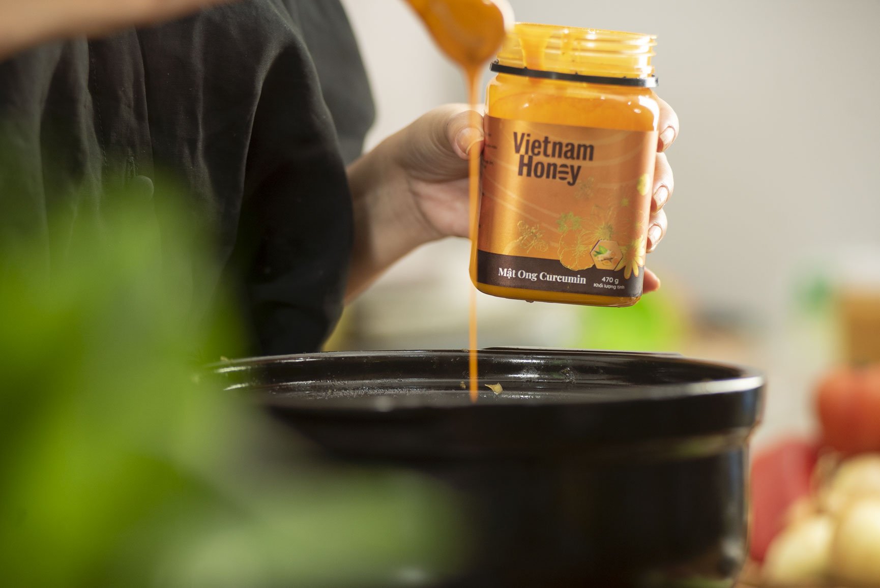 mật ong curcumin vietnam honey