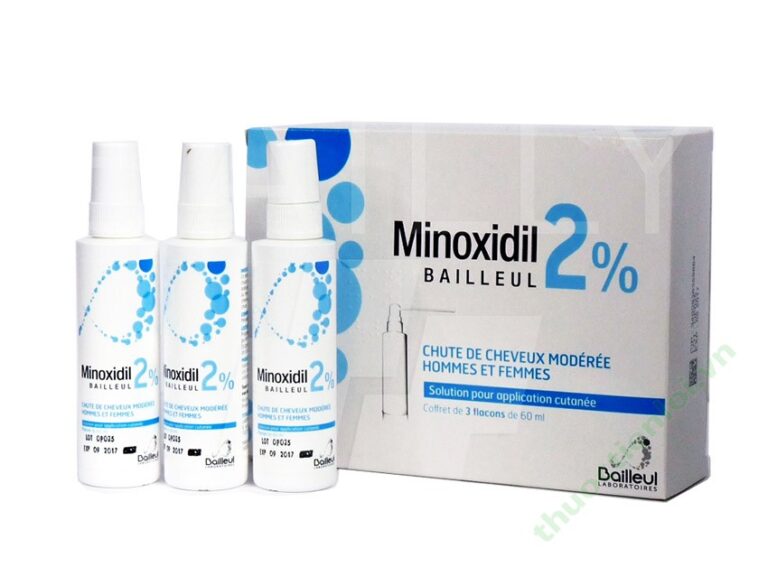 xịt tóc minoxidil 2 bailleul giá bao nhiêu