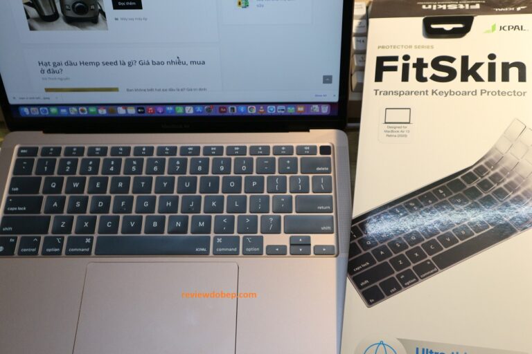 miếng phủ bàn phím macbook JCPA Fitskin có nên dùng