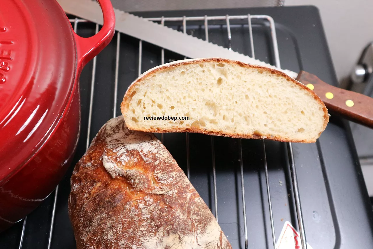 cách làm bánh mì thô rustic bread