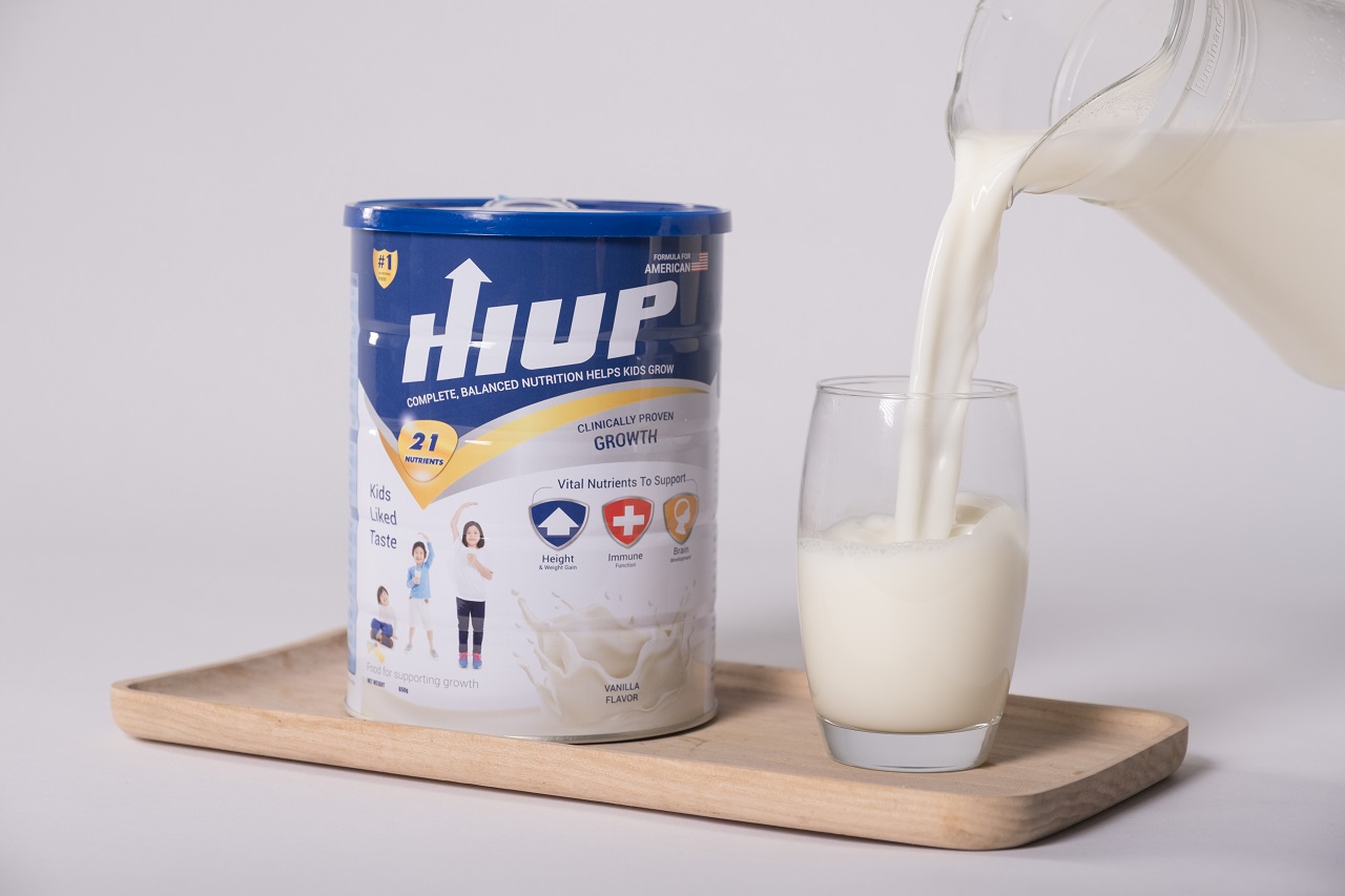 sữa tăng chiều cao hiup giá bao nhiêu