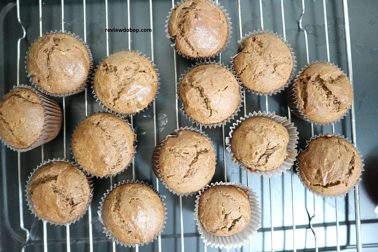 cách làm bánh muffin chocolate cà phê