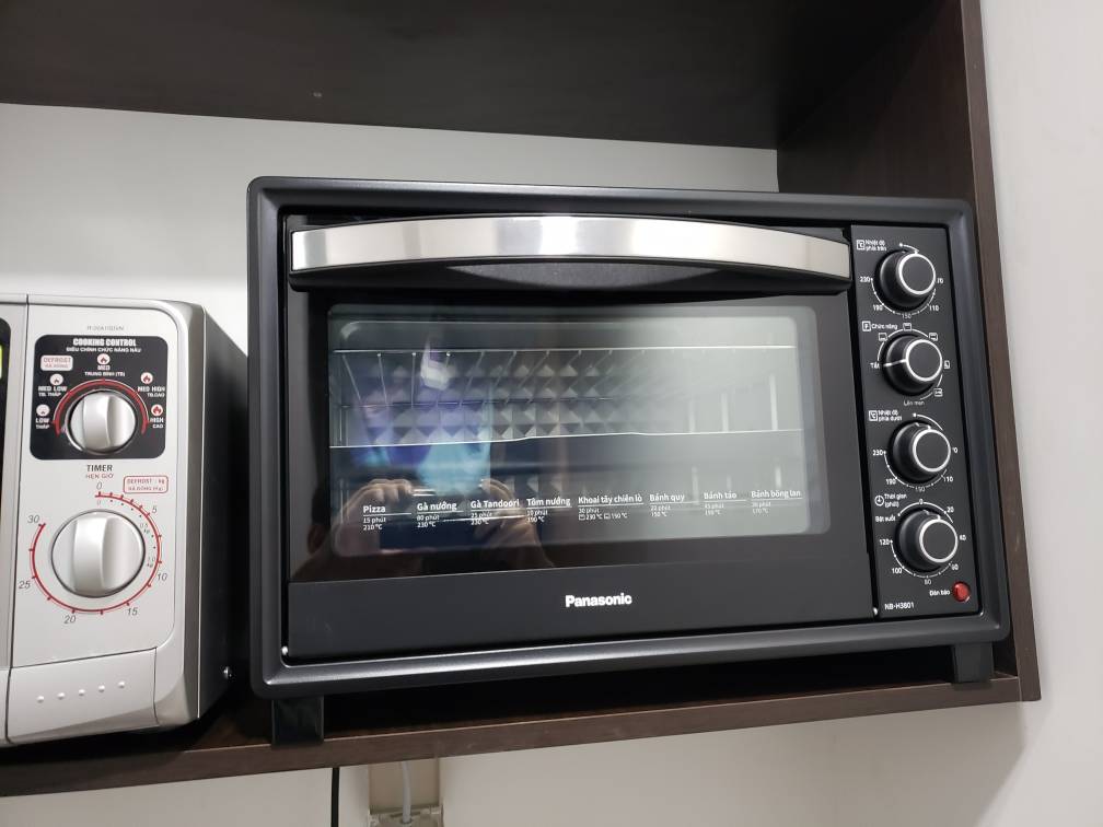 lò nướng bánh gia đình Panasonic NB-H3801KRA