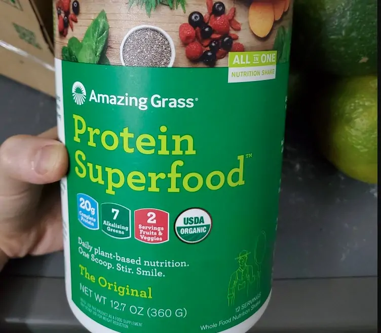 bột protein thực vật amazing grass giá bao nhiêu