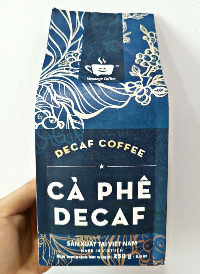 decaf message coffee giá bao nhiêu