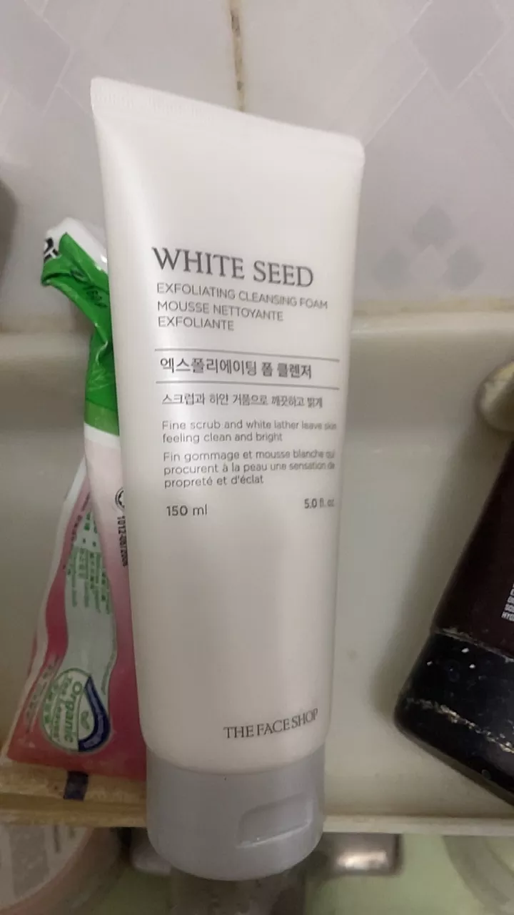 sữa rửa mặt the face shop white seed có tốt không