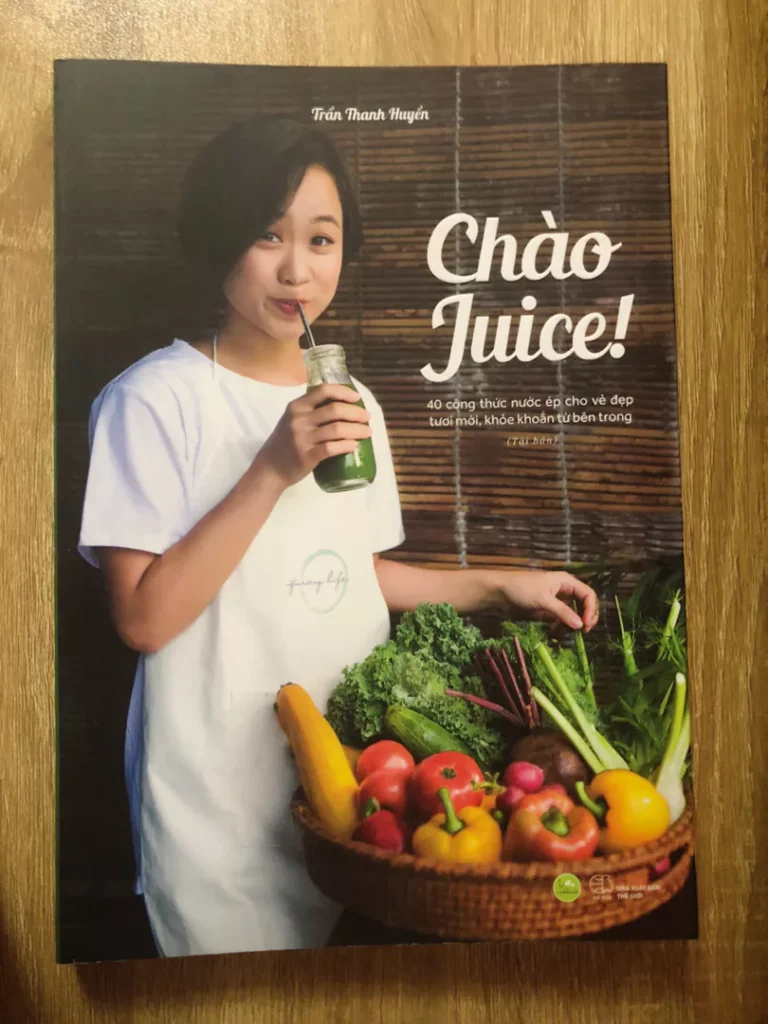 sách công thức nước ép chào juice