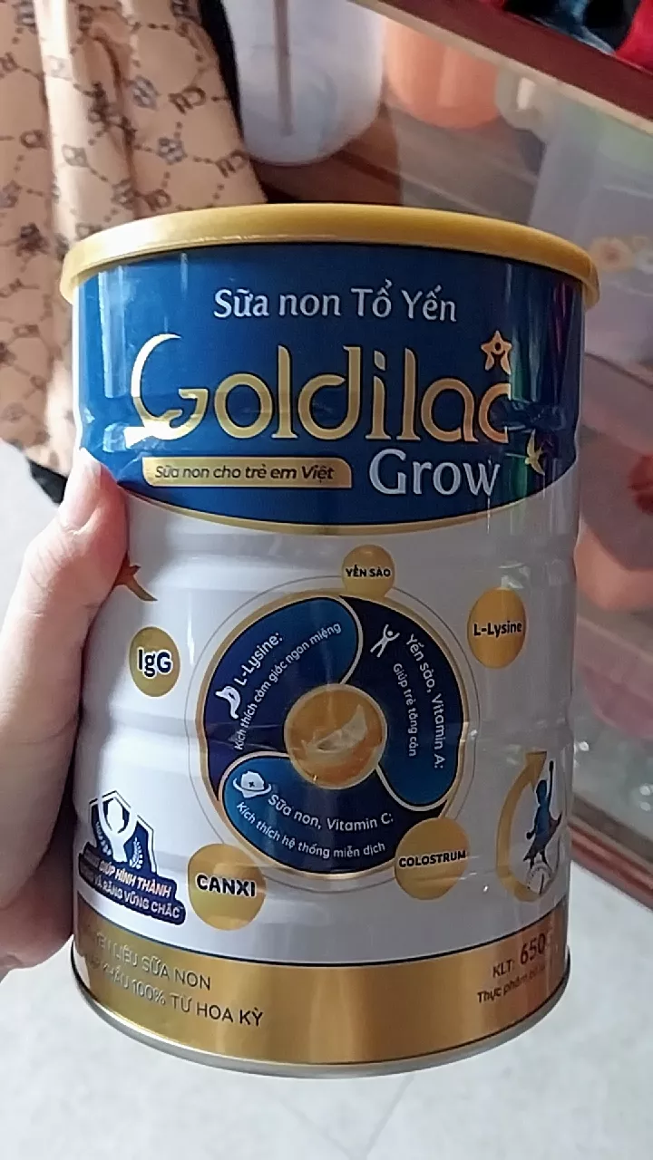 sữa non tổ yên goldilac grow giá bao nhiêu