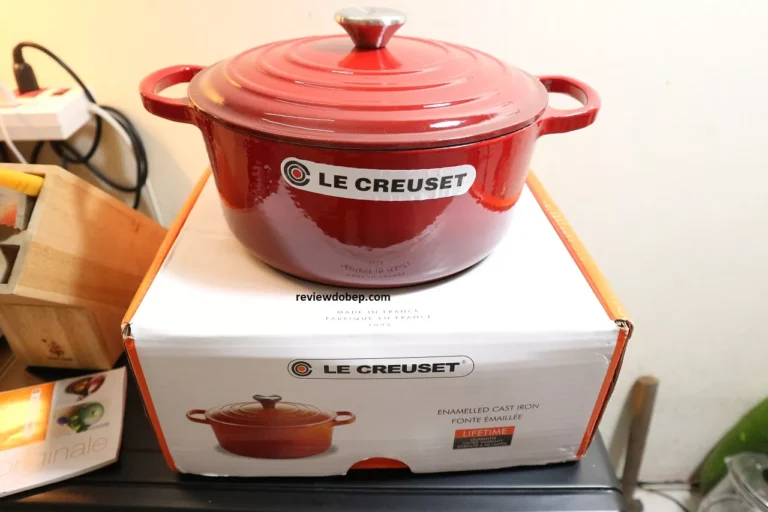 review nồi gang le creuset 24