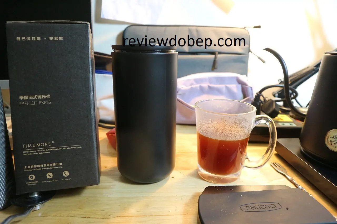 bình timemore french press chữ u