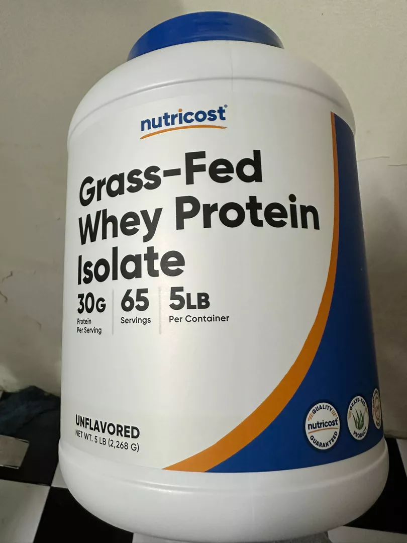 Nutricost grass-fed whey protein đánh giá